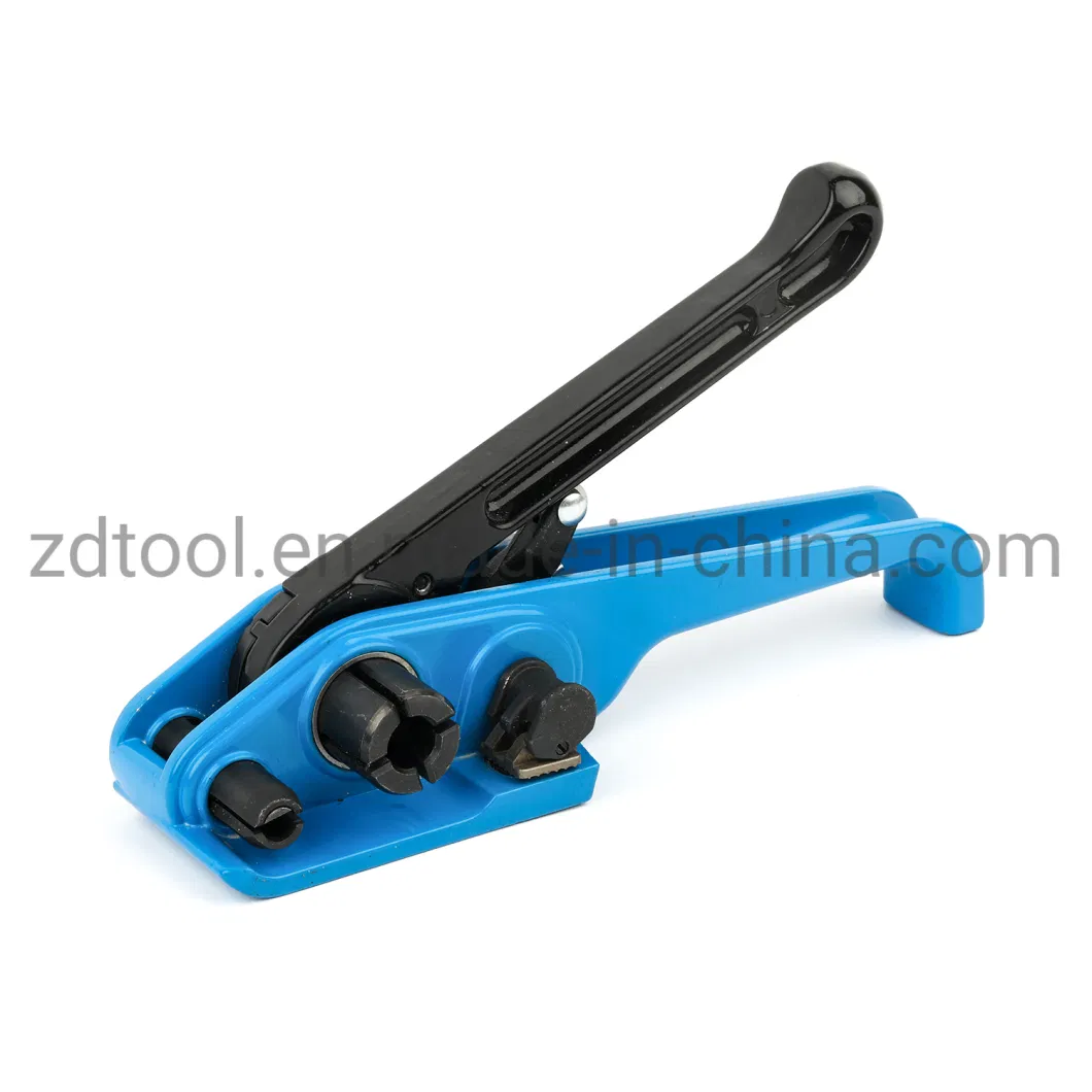 Zdpack Manual Hand Plastic Banding Crimping Strapping Bander Tool for Polyester Pet Strap