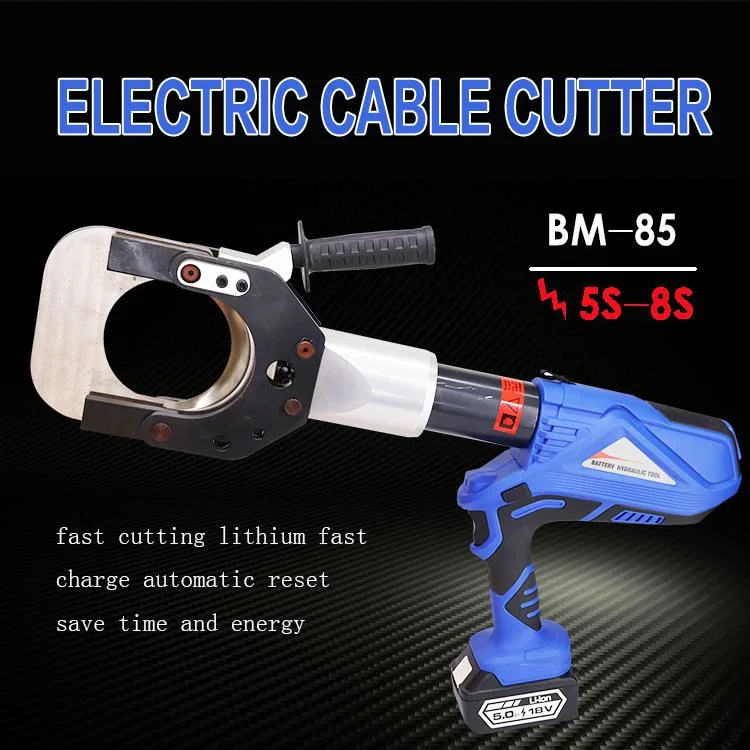 Battery Cutter Tool Remote Control Cable Shears MB-85 Hydraulic Cable Cutting Tool