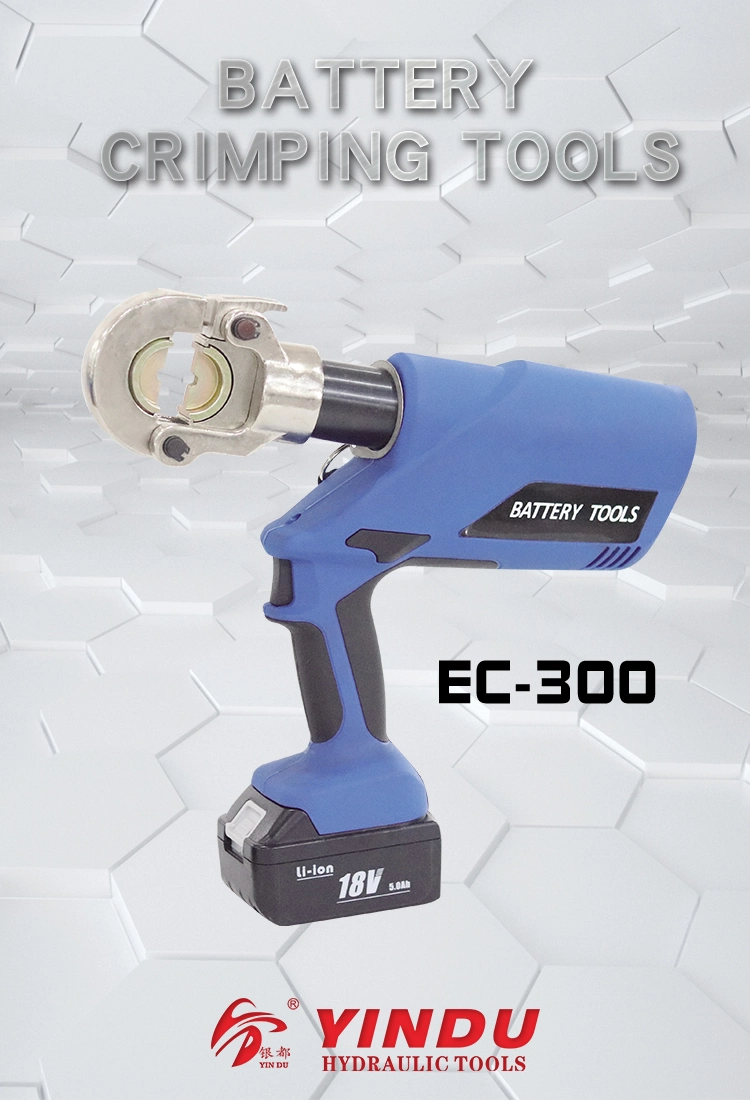 Ec-300 Battery Powered Hydraulic Crimping Tool