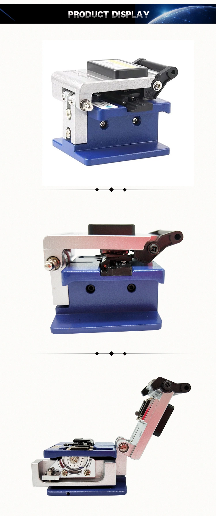 High Precision FC-6s Fiber Optic Cable Cleaver FTTH Optical Fiber Cutter