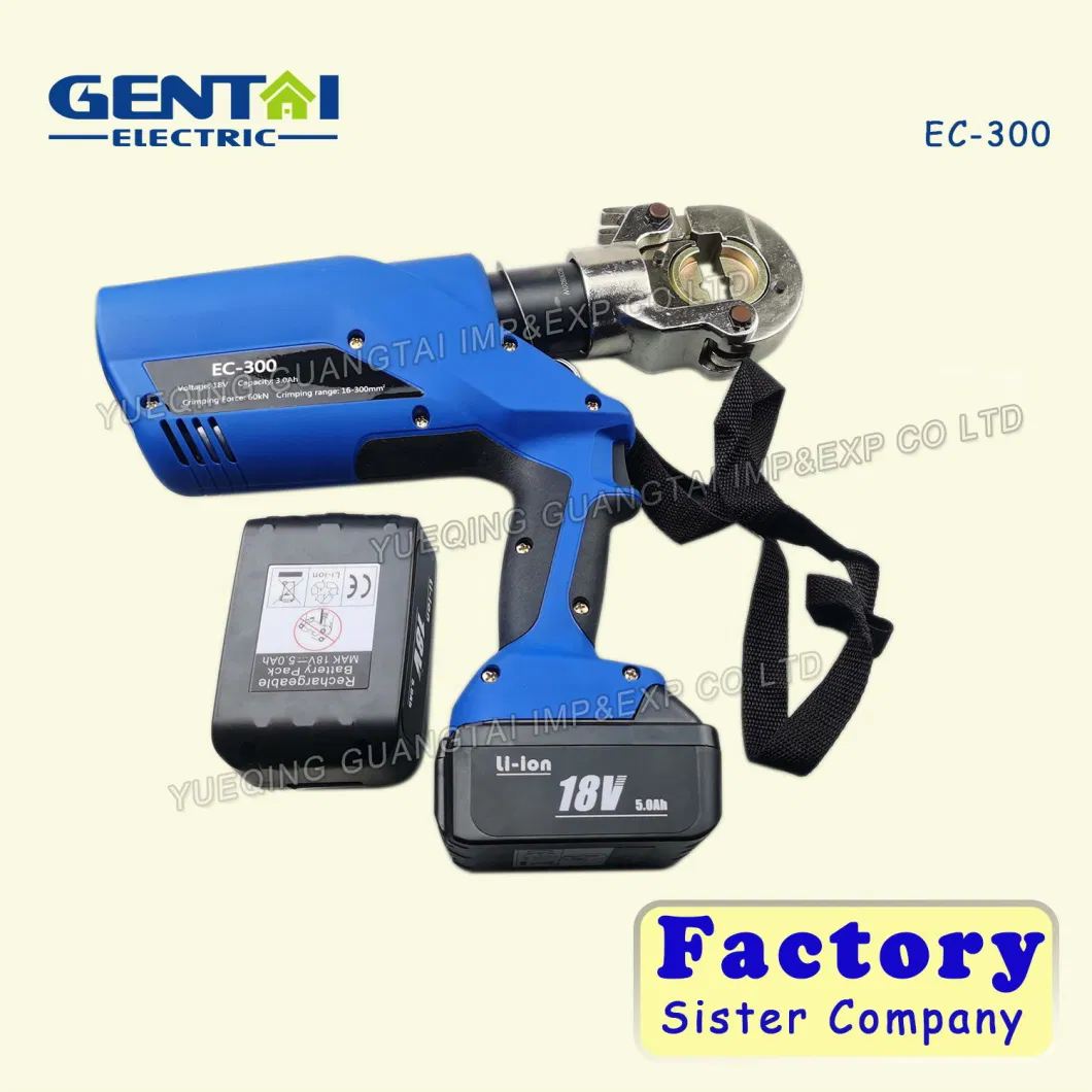 Ec-300 Ez-300 Mini Electric Battery Style Hydraulic Crimping Tool