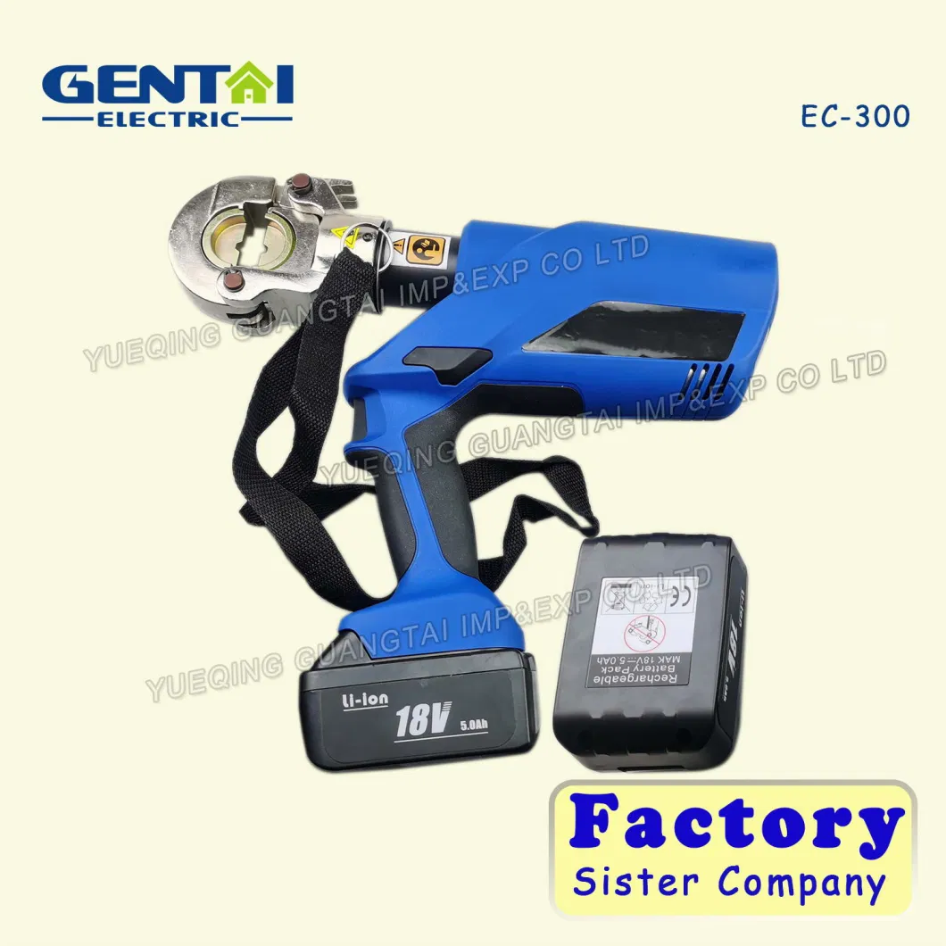 Ec-300 Ez-300 Mini Electric Battery Style Hydraulic Crimping Tool