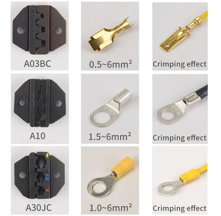 Pneumatic Pipe Press Crimping Machine Copper Tube Terminal Lugs Tool