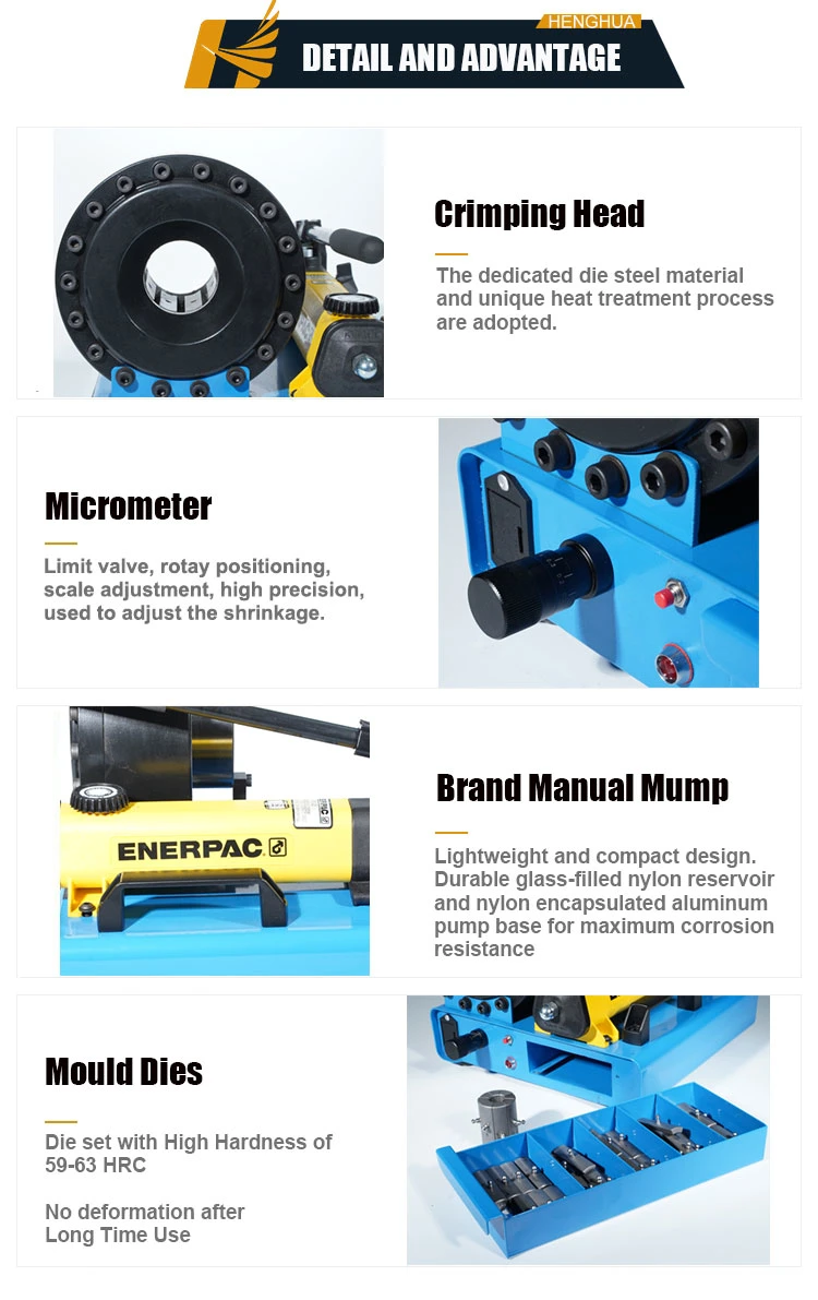 Factory Direct Sales Ear Clamp Crimping Tool Hydraulic Pipe Crimping Tool Air Hose Crimping Tool Harbor Freight