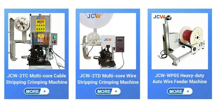 Jcw-CS15n Automatic Customize Multicore Inner Outer Layer Conductor 14mmo. D Wire Harness Process Cable Cut/Cutting Strip/Stripping/Stripper Equipment/Machine