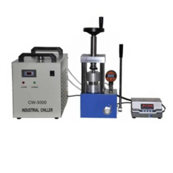 TMAXCN Brand 300c 500c Lab Manual Cylindrical-Electric Hydraulic Hot Pellet Press