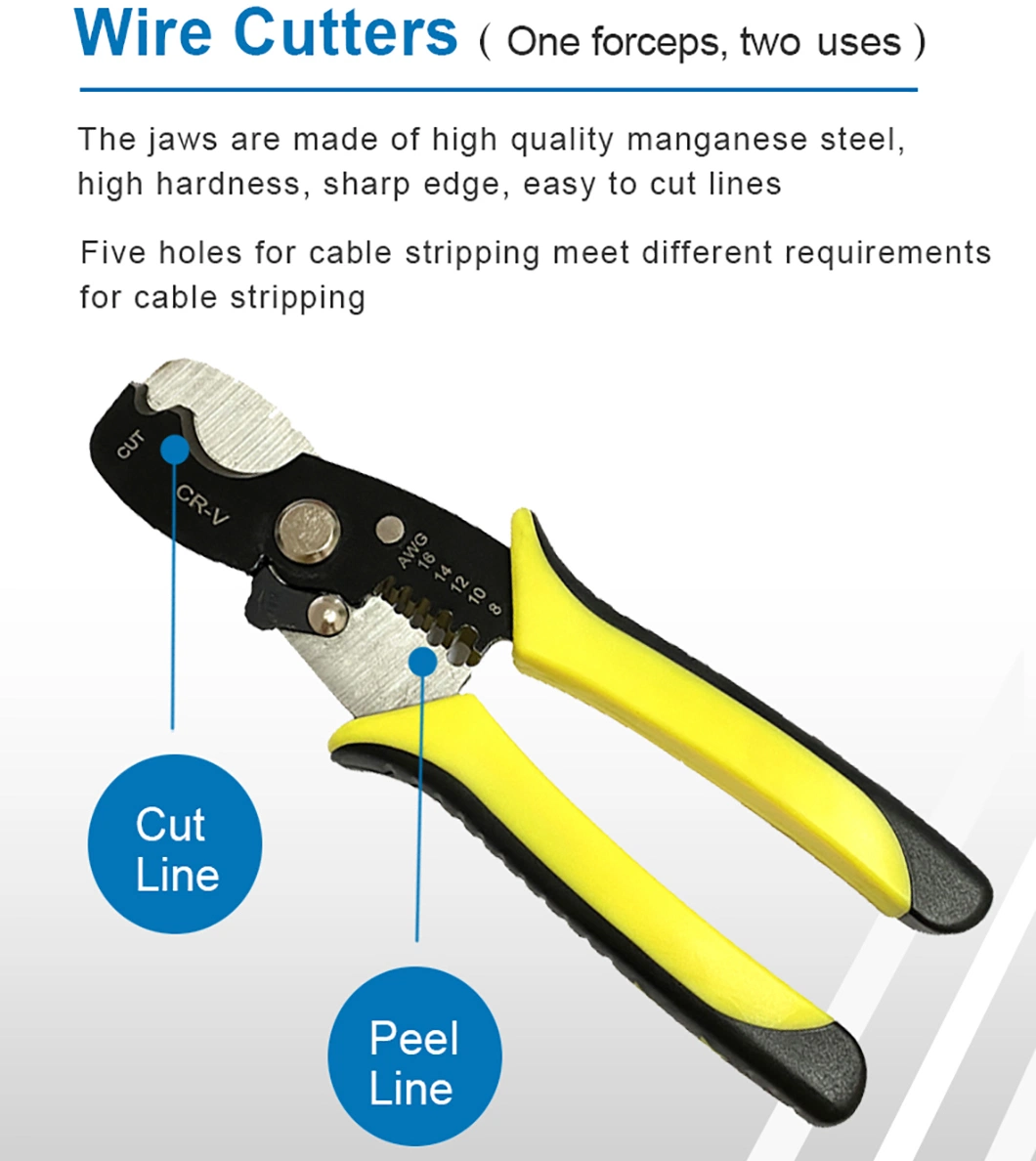 CQC Certification Solar System Toolkits PV Cable C4K-E Quality Solar Crimping Tool for Solar Cable 2.5/4/6mm2