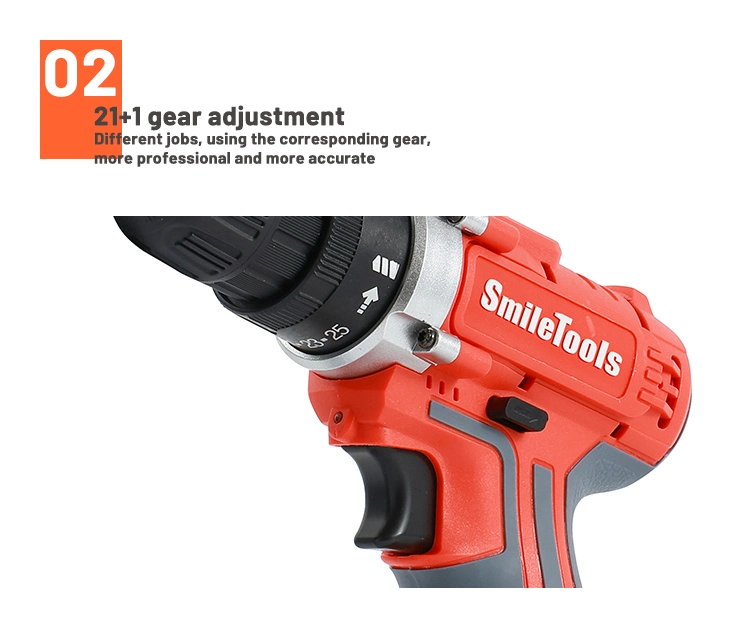 Factory Supply Power Craft Cordless Electric Power Drills Rechargeable Drilling Machines Electric Tool