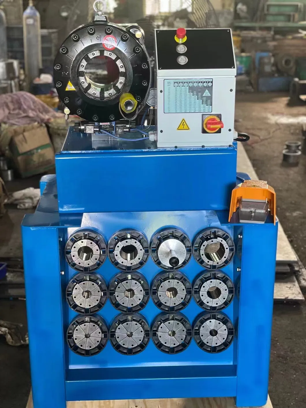 Manufacture Flexible Hose Crimping Machine Pipe Pressing Hydraulic Hose Crimper