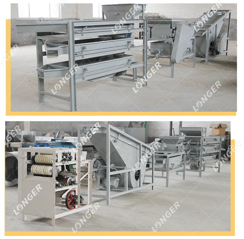 Palm Nut and Almond Shell Cracker Separating Machine Palm Kernel Shell Separator