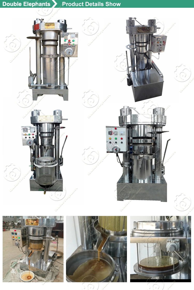 Mini Hydraulic Coconut Cold Oil Press Machine Small Manual Hydraulic Oil Press