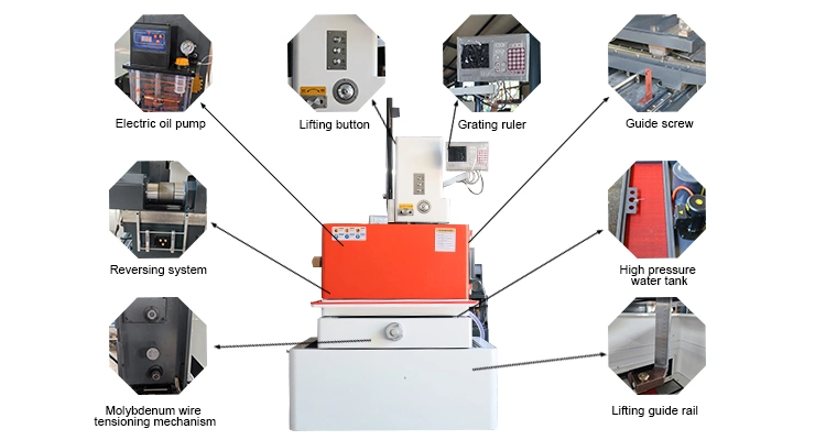 Economical CNC Wire Cut Machine EDM Dk7732