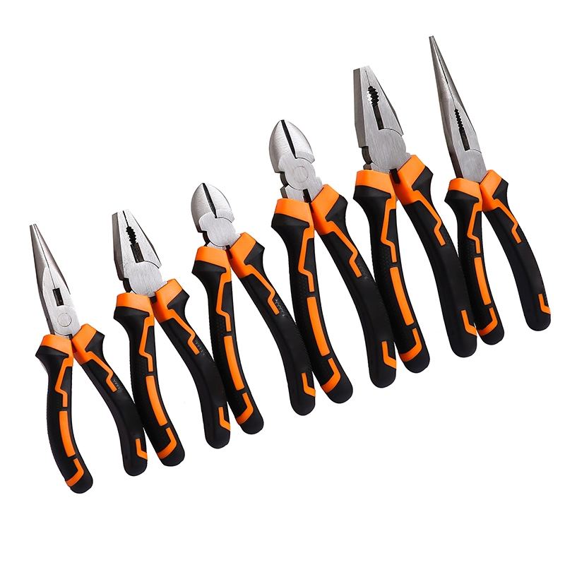 Hot Sale 5 in 1 Combination Interchangeable Pliers Kit Wire Stripping Pliers for Wire Cutting Stripping Crimping