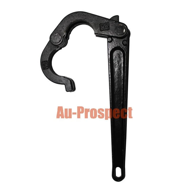 Made in China Wrench 56 70 73 85 90 92 Drilling Rod/Pipe Wrench Crimping Drill Tools