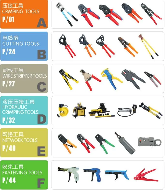 High Quality Electrical Handle Network Crimping Tool