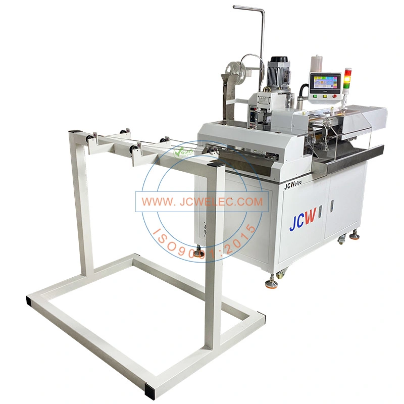 JCW-CST08 Fully Auto Wire Crimping Tinning and Twist Machine Four Single Cable Terminal Tool