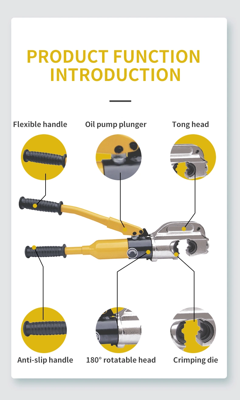 Hydraulic Terminal Compression Crimping Tools (ZCO-400)