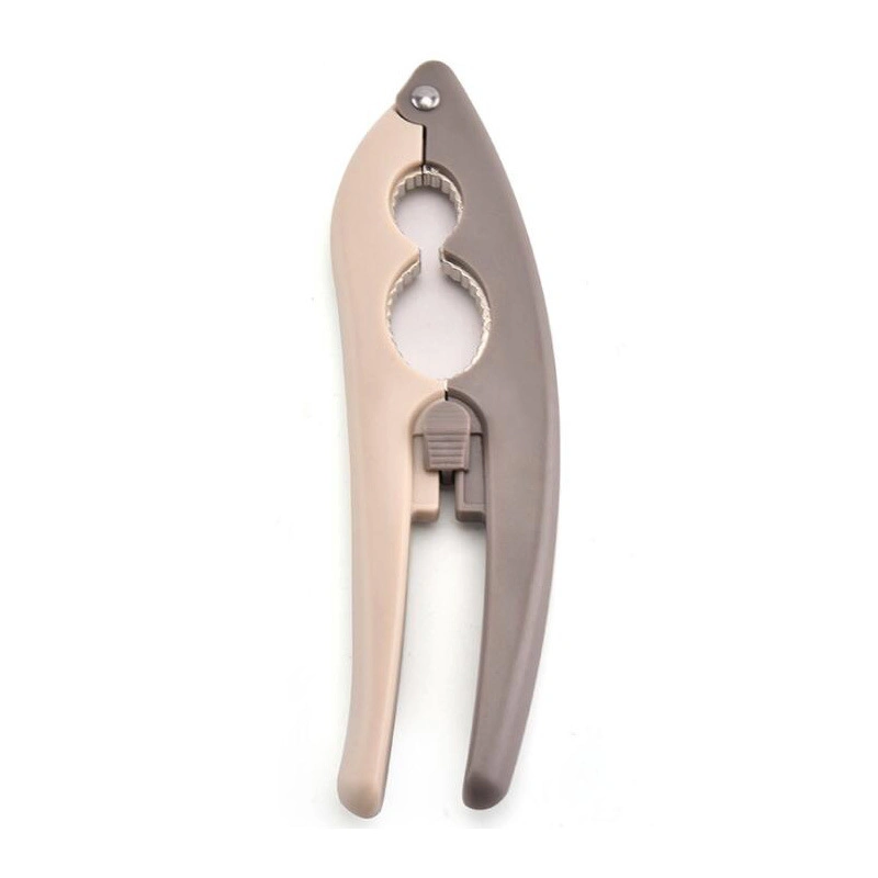 Portable All Nut Cracker Clip Tool Plier Sheller Tool with Safety Lock Design Bl15630