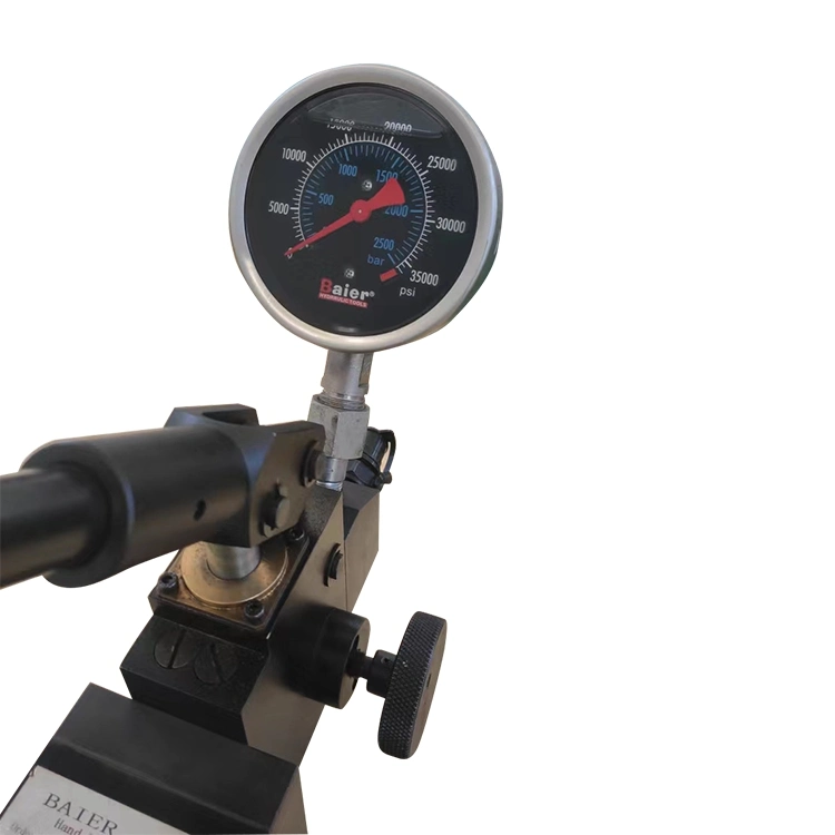 100 MPa Ultra High Pressure Dual Speed Hydraulic Hand Pump