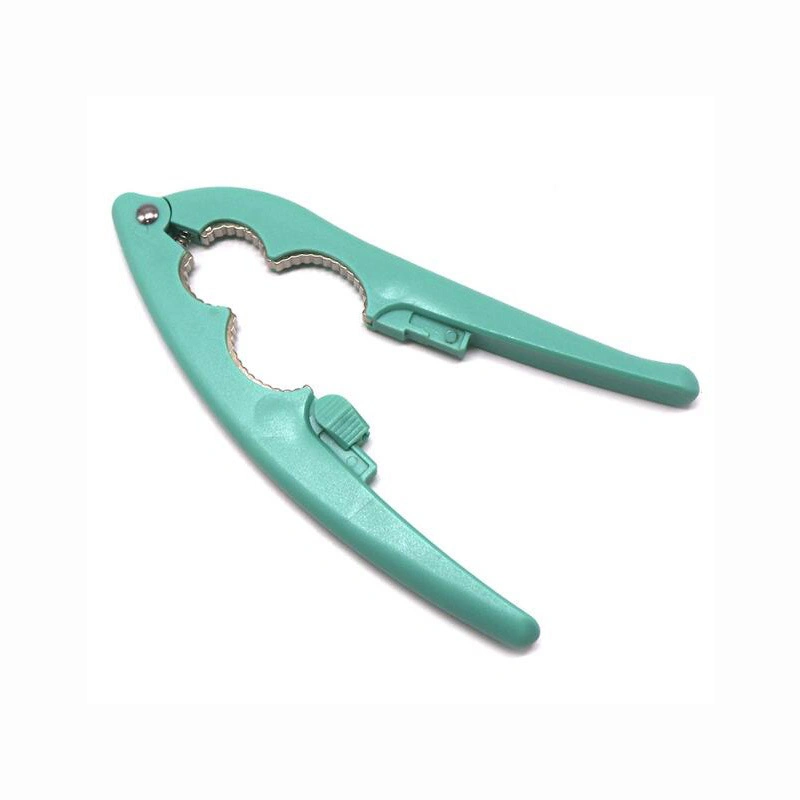 Plastic Nuts Clamp Plier Sheller Tool with Safety Lock Design Cracker Kitchen Tools Bl12275