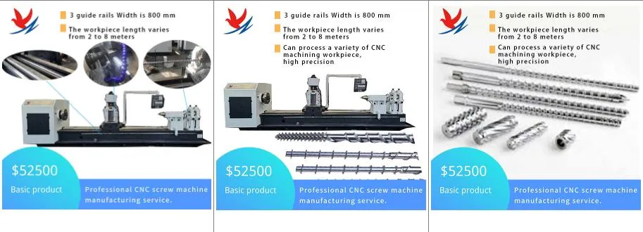 Manufacturing CNC Milling Machine Tools CNC Oil Press Screw Making Machine Plastic Machinery Screw
