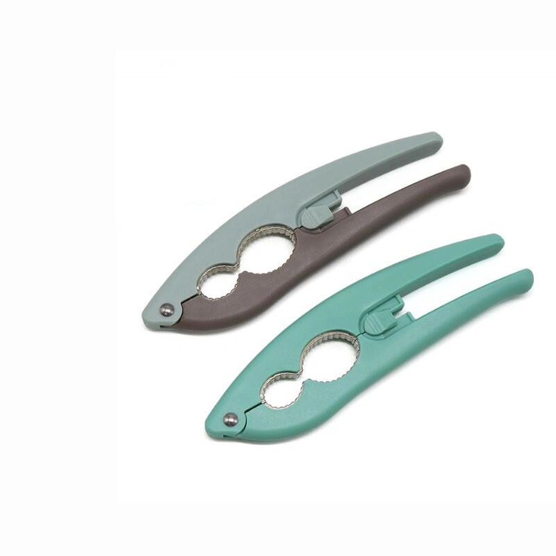 Plastic Nuts Clamp Plier Sheller Tool with Safety Lock Design Cracker Kitchen Tools Bl12275