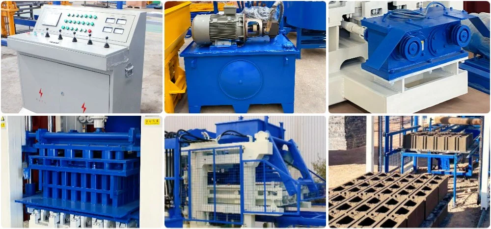 Qt8-15 Hydraulic Press Machinery Holland Brick Making Machine Automatic Concrete Cement Hollow Block Making Machine