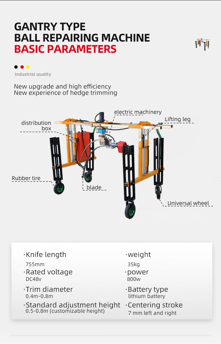 Factory Direct Selling Power Tools for Trimming Shrubs and Hedges Battery Powered Hedge Trimmers