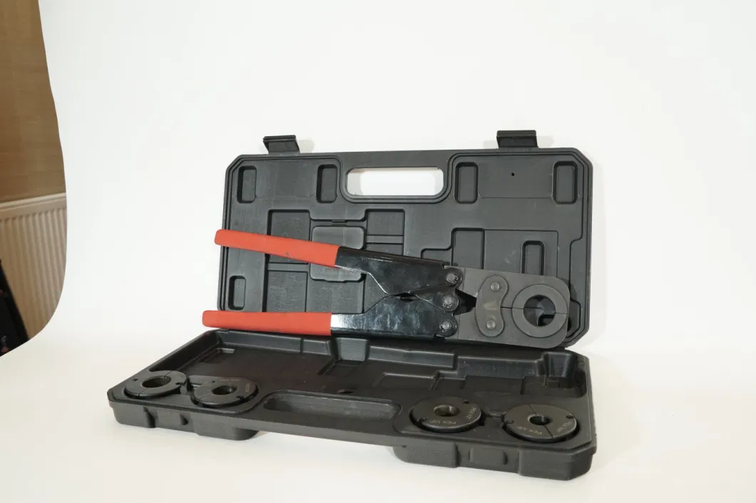 1/2 and 3/4-Inch Combo Pex Pipe Crimping Tool for Copper Ring