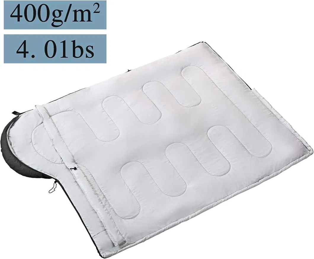 Portable Compression Lightweight Waterproof Custom Adult 4 Seasons Single Travel Camping Envelope Cotton Sleeping Bag