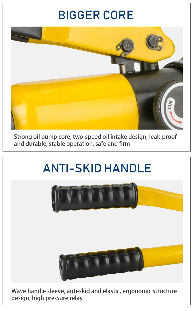 Portable Multifunctional Manual Hydraulic Crimping Tools for Copper and Aluminum Terminal