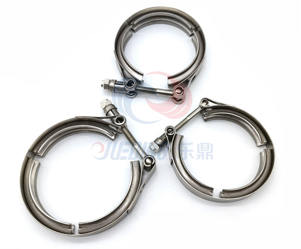 2inch/2.5inch/3inch/3.5inch/4inch SS304/316 V Band Hydraulic Heavy Duty Pipe Clamp