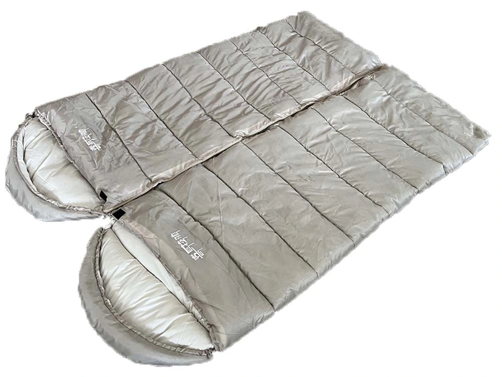 Waterproof Lightweight Warehouse Double Pillows 2 Person Adult Sleeping Bag