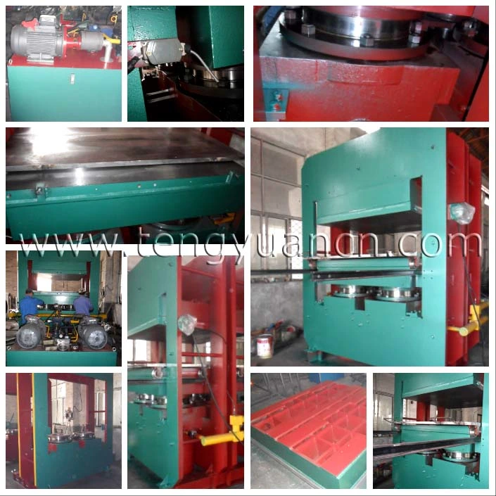 Hydraulic Vulcanizing Press with Large Pressure, Frame Type Rubber Vulcanizing Press