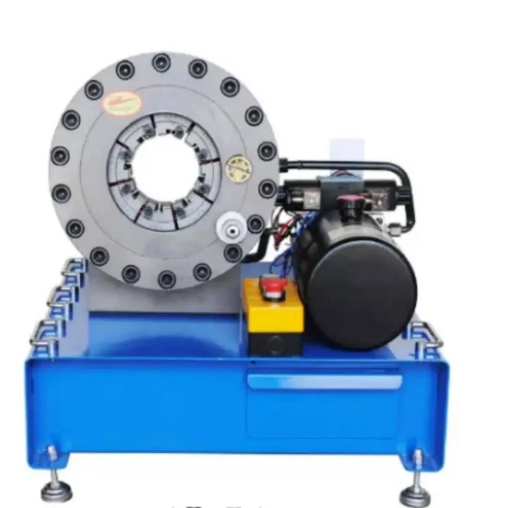 DC Brake Tube Rubber Pipe Pressing Hydraulic Hose Crimping Machine by Car