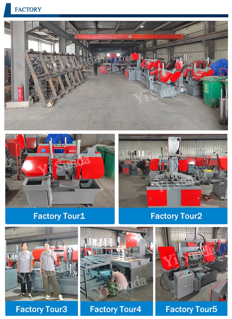 Thread Steel Cutting Band Saw Machine