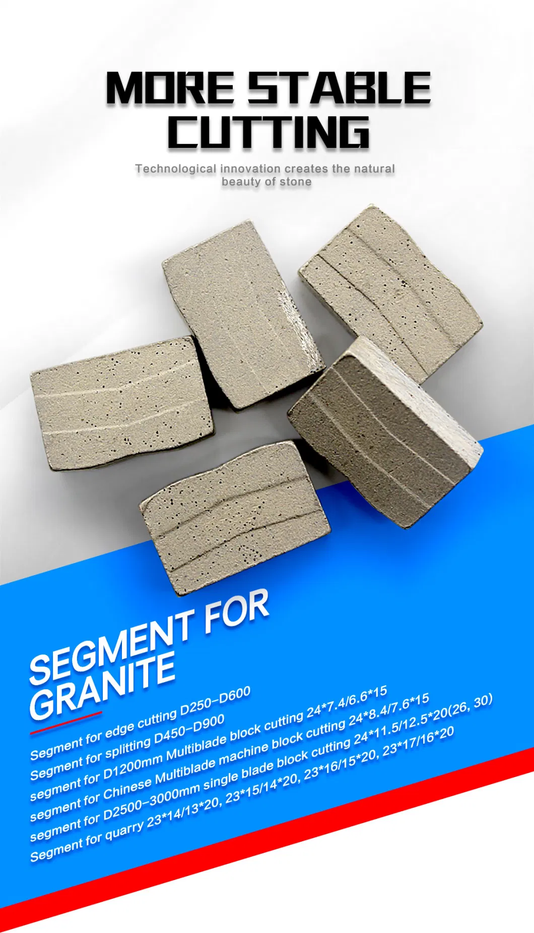 Economic Diamond Segment for Granite Stone for Sale