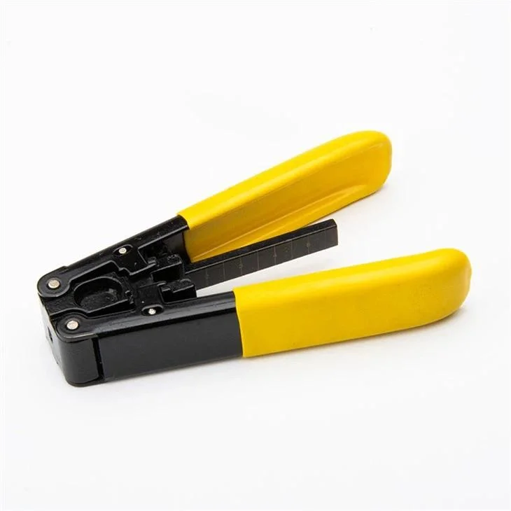 FTTH Drop Cable Stripper Fiber Optical Cutting Tool Network Cable Cutter