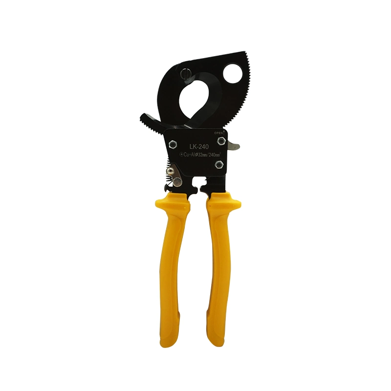 Easily Weight Adopted Ratchet Heavy Duty Wire Optical Fiber Cable Cutter