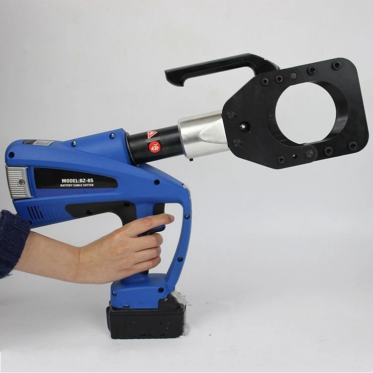 Igeelee Battery Cutting Tool Bz-85 85mm Battery Powered Cable Cutter Electric Cu/Al and Armored Cu/Al Cable