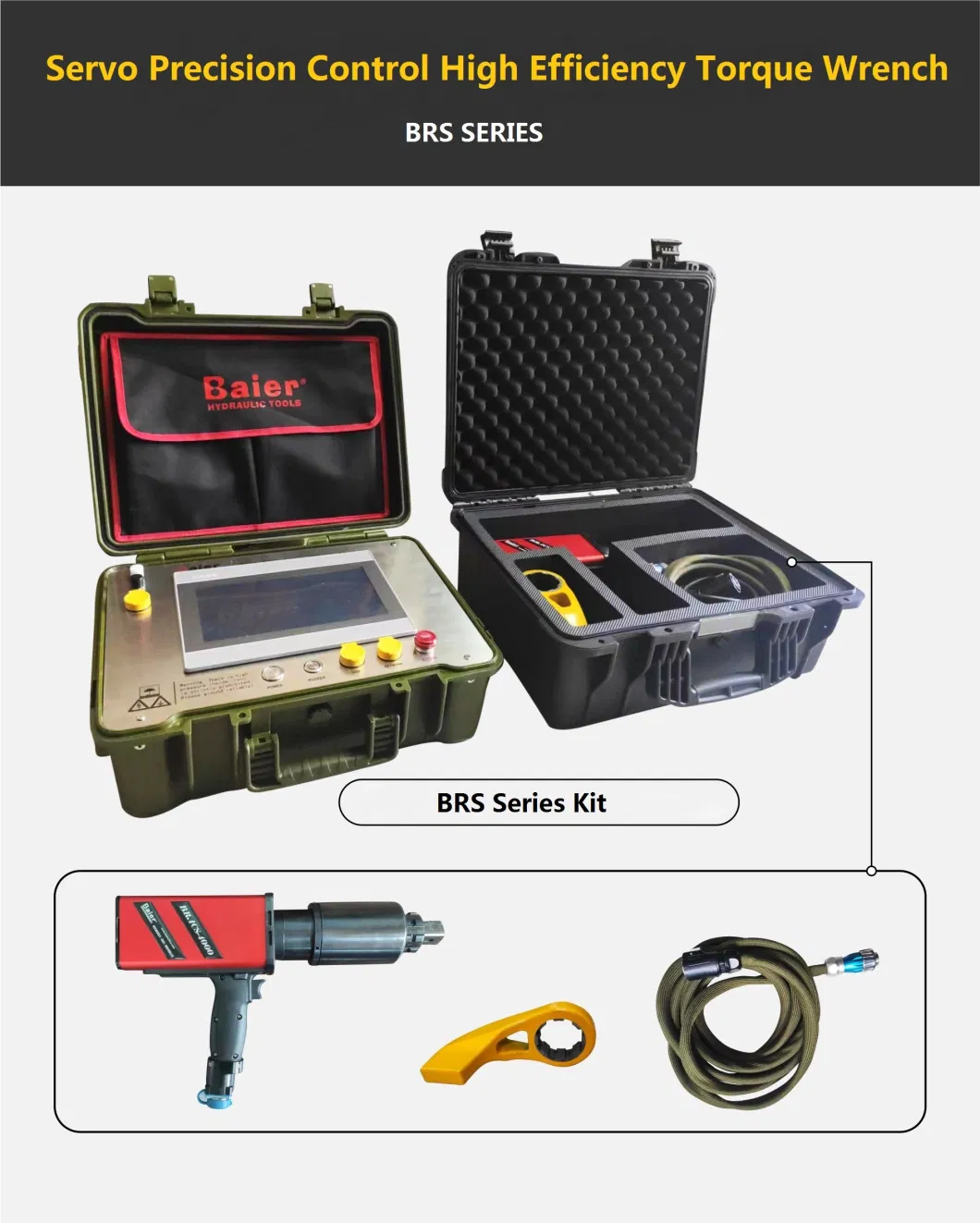 Intelligent 2% Accuracy and Repeatability Wind Industry Electronic Torque Wrench