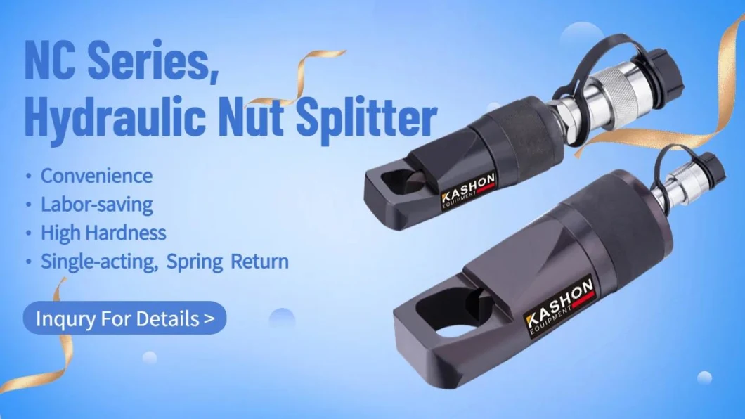 Kashon Nc-5060 Separated Hydraulic Nut Cracker Nut Splitter 50 Ton