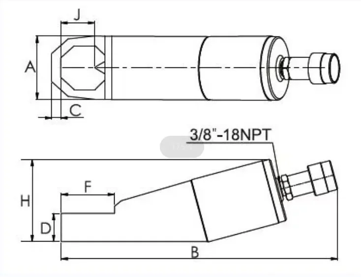 Kashon Nc-1319 Nut Cracker Cutter Separated Hydraulic Nut Splitter