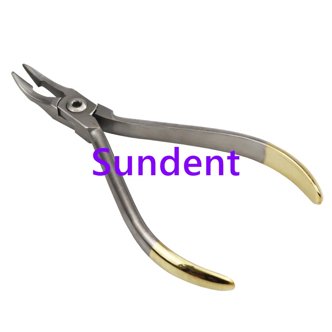 Factory Dental Instrument Dental Wingurd Pliers Surgical Orthodontic Pliers Wire Bending Ortho Tooth Brace Pliers