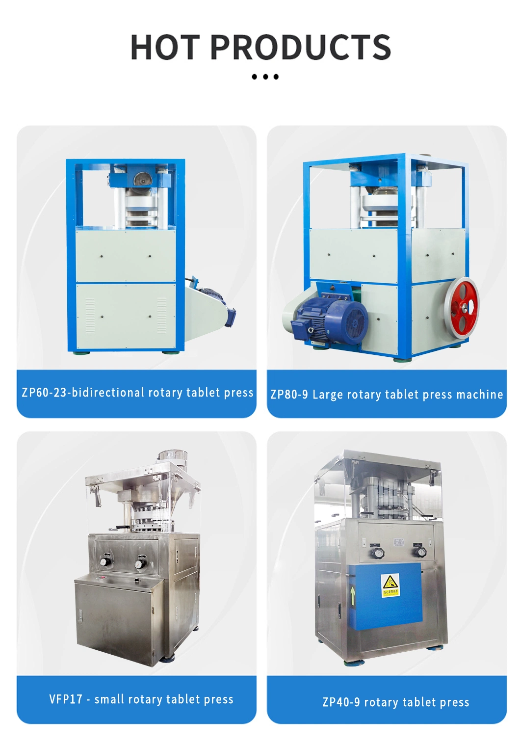 Two-Way Enclosed Small Rotating Turbine Type High-Efficiency Electric Tablet Press for Hydraulic Single-Punch Granulating Tablets