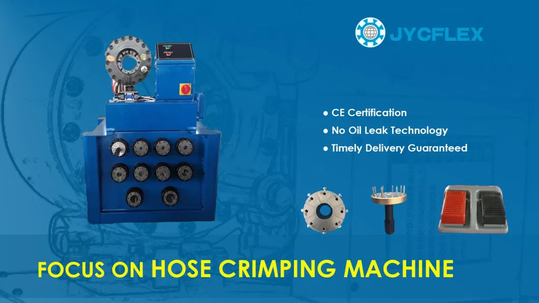 Automatic Hydraulic Pipe Rubber Hose Crimping Machine Hose Pressing Machine Press Tools