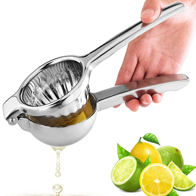 Kitchenware Stainless Steel Manual Lemon Juicer Portable Juice Pressing Tool