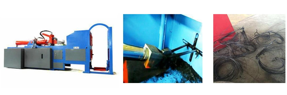 Used Tire Bead Steel Wire Cutter of Tyre Crusher Recycling Machine