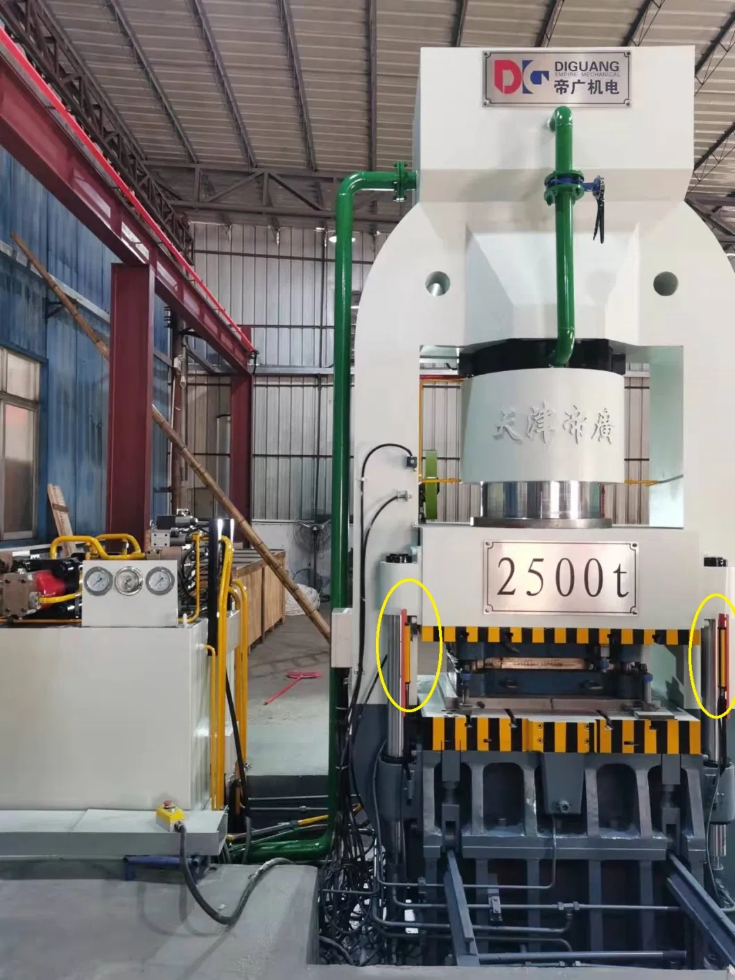 16000t Hydraulic Press, Heat Exchanger Production Line, Heat Exchanger Plate Making Press