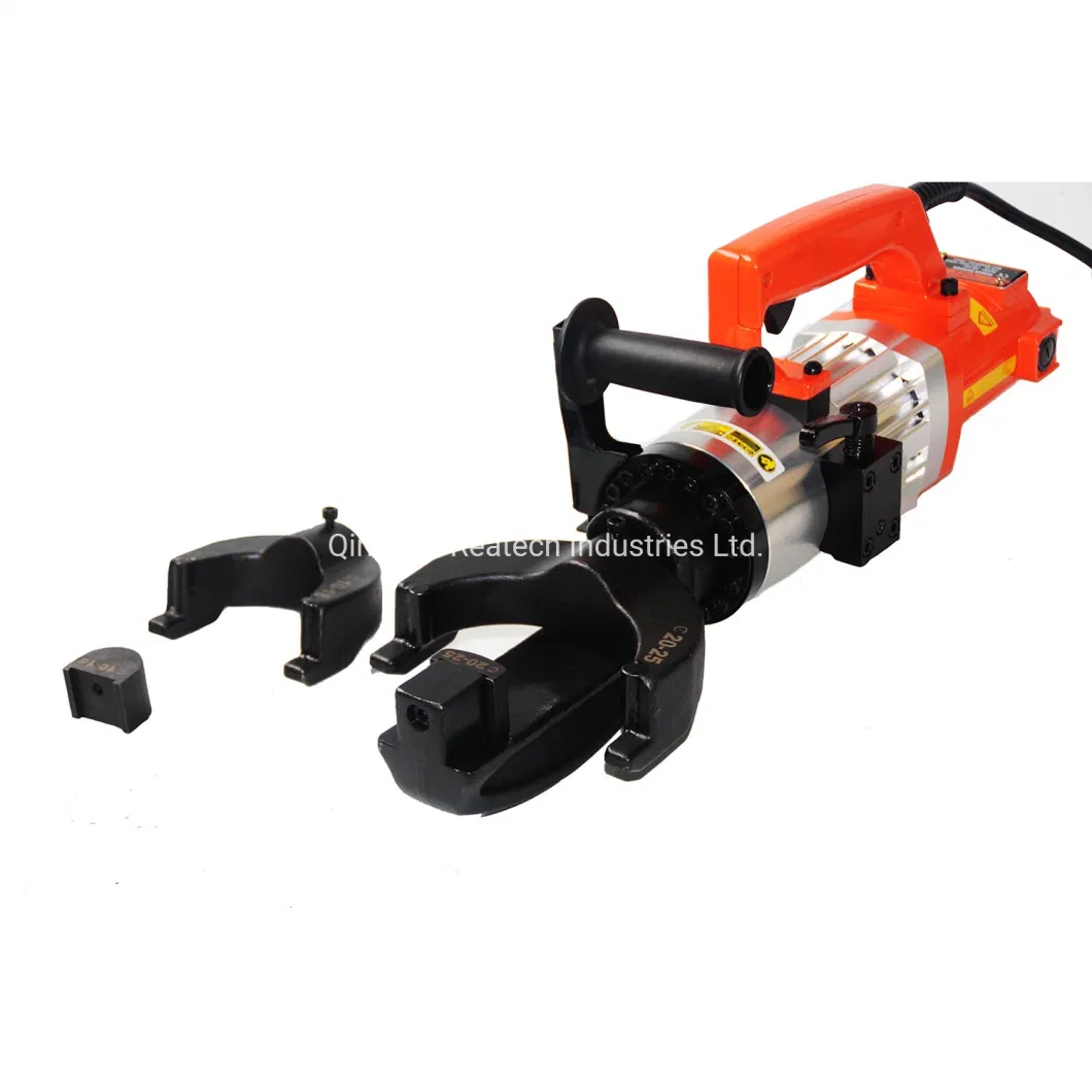 220V Single Phase Hydraulic Rebar Steel Rod Bending and Straightening Tool